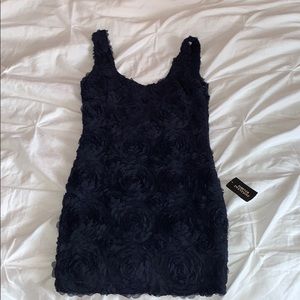 Navy Blue Cocktail Dress